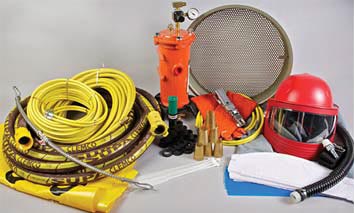 Photo of blasting supplies