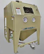 Photo of a blasting cabinet