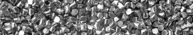 Photo of aluminum cut wire shot