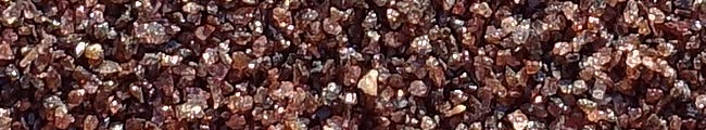 Photo of brown aluminum oxide