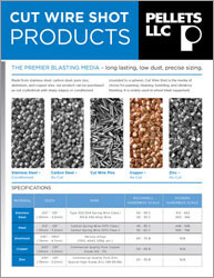 Click to download the Cut Wire Shot Products PDF